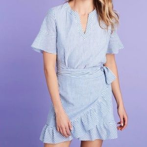 Vineyard Vines Seersucker Wrap dress